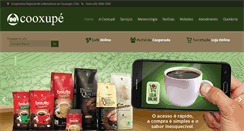 Desktop Screenshot of cooxupe.com.br